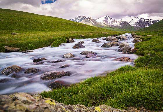 Tien Shan mountain landscape (c) Dietmar Denger